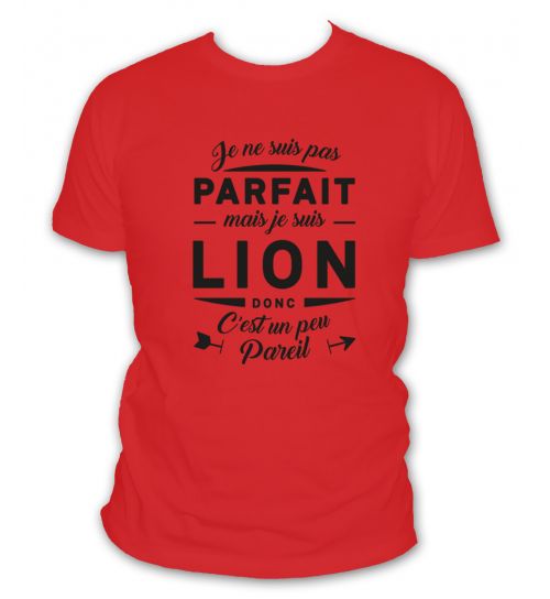 T Shirt Parfait Lion
