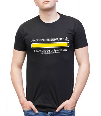 Un T-shirt pour homme MOTARD QUEL EST VOTRE MÉTIER symbole et humour